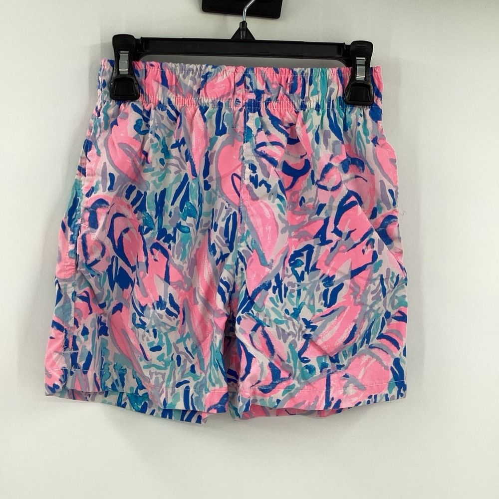 Lilly Pulitzer‎ Boys Size Medium 6-7 Junior Capri Swim Trunks Bathing Suit Youth